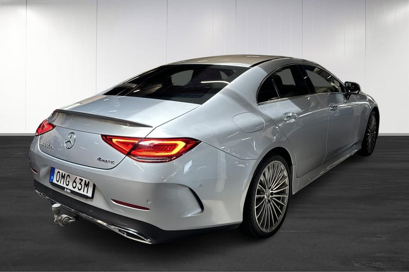 Bild 4 av Mercedes-Benz CLS 300 d 4MATIC AMG Taklucka Dragkrok Värmare 360° Moms