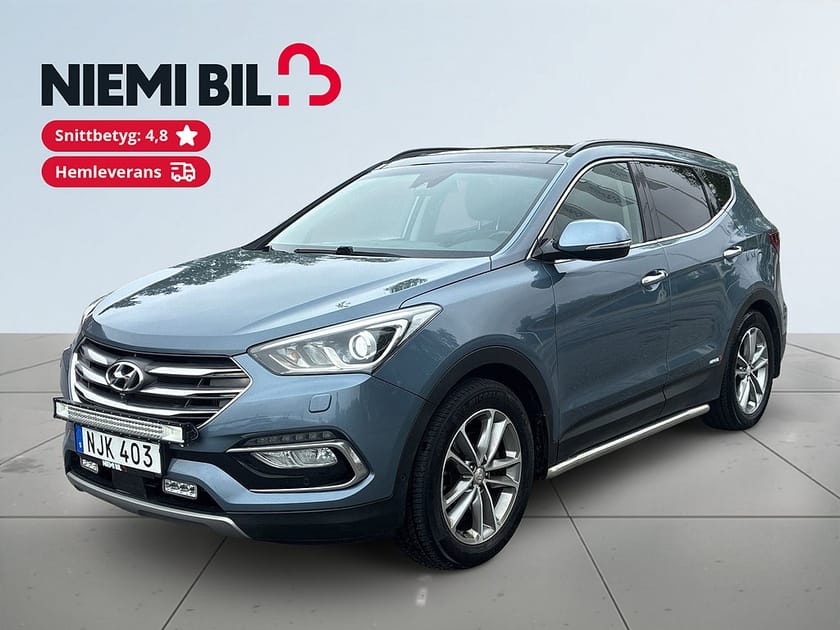 Bild 1 av Hyundai Santa Fe 2.2 CRDi 4WD Drag/360/Adap Fart/Navi/Rattvärm/SoV-Däck