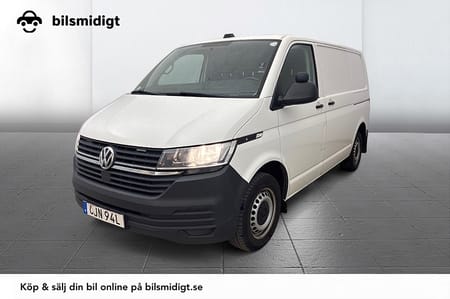 Volkswagen Transporter T30 2.0 TDI Aut Drag Komfort 3-sits Värmare MOMS 150hk