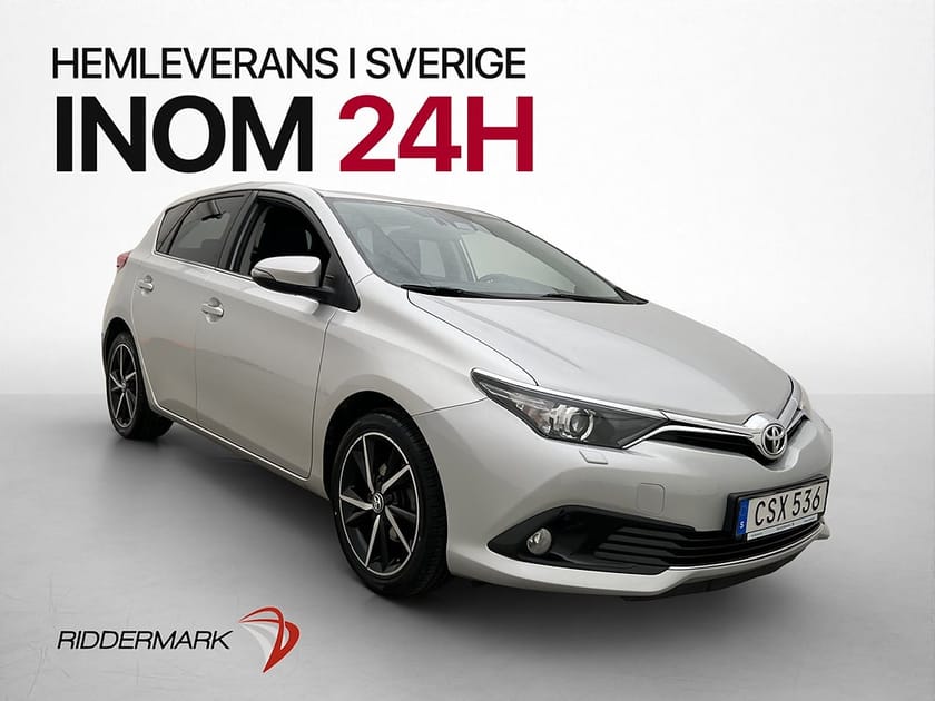 Bild 1 av Toyota Auris 1.2 Intense Kamera Farthållare Två-Brukare