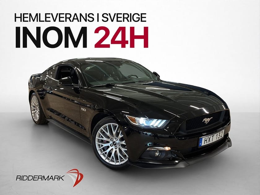 Bild 3 av Ford Mustang GT 5.0 V8 421hk Sv.Såld Skinn Ventilerade-Säten