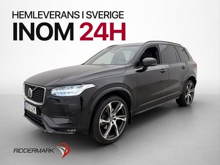 Volvo XC90 7 Säten B5 AWD R-Design 7-Sits Pano B&W Luft HUD 360 Drag