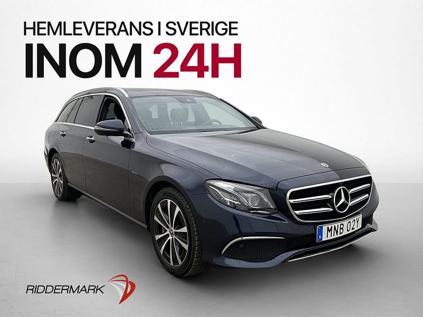 Bild 3 av Mercedes-Benz E 300 de T PLUG-IN E300 306hk Burmester Värmare Pano 360° Drag