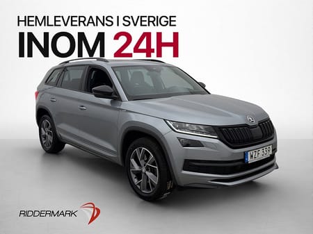 Škoda Kodiaq Skoda 2.0 TDI 4x4 7-Sits Sportline Pano Canton Kamera