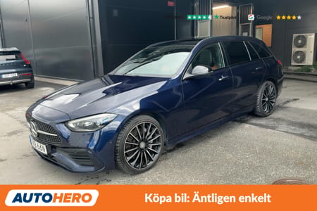 Mercedes-Benz C 300 T e AMG Line / Värmare, panorama, CarPlay