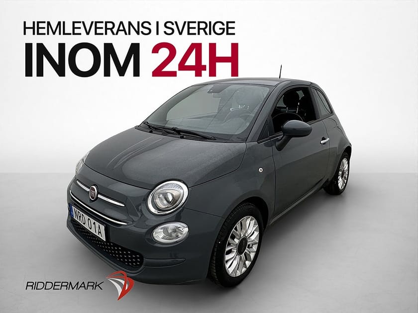 Bild 3 av Fiat 500 Hybrid 70hk Lounge P-Sensorer CarPlay Farthållare