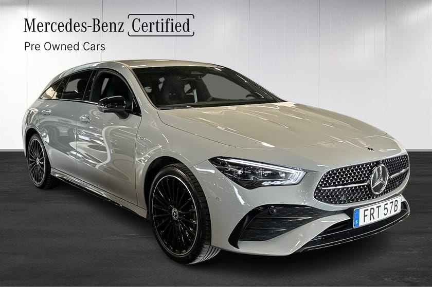 Bild 2 av Mercedes-Benz CLA 250 e Shooting Brake AMG Burmester Dragkrok Nightpakage Moms