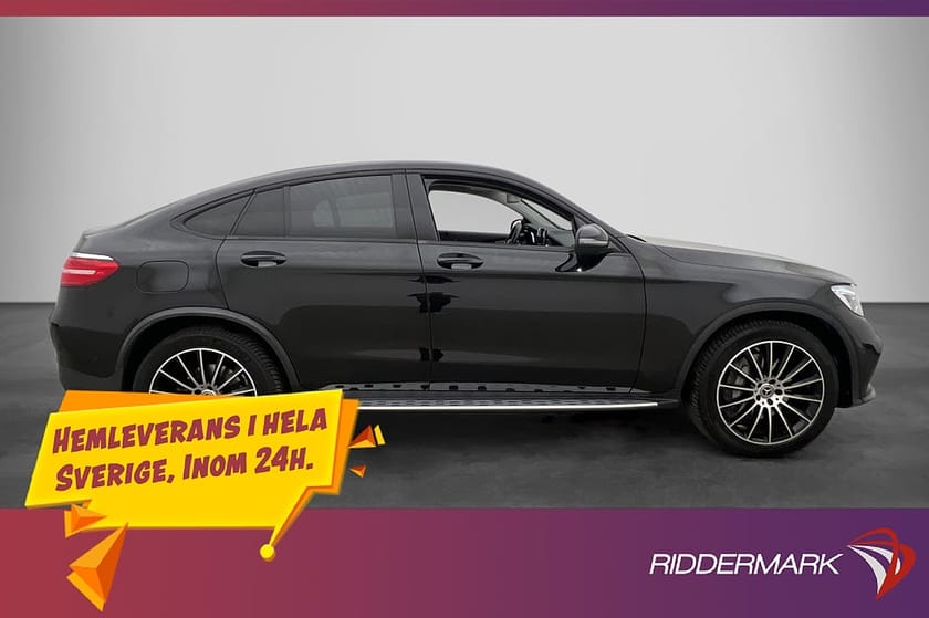 Bild 4 av Mercedes-Benz GLC 220 d Coupé 4MATIC 4M AMG Night Pano Burm 360°