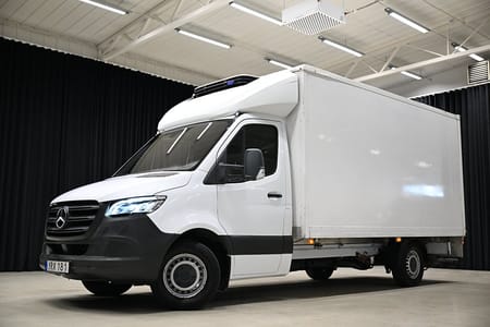Mercedes-Benz Sprinter 316 CDI Chassi Automat|Volymskåp|BG-Lyft|Kylbil|Nattkyla|Sidodörr