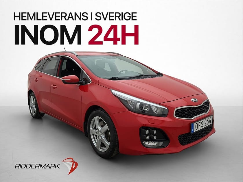 Bild 1 av Kia cee'd_sw SW 1.6 136hk GT-Line Kamera Navi Rattvärme