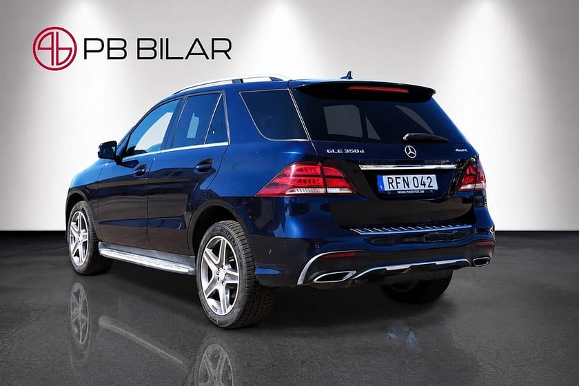 Bild 4 av Mercedes-Benz GLE 350 d 4MATIC 4M 9G AMG Line Pano Drag Läder Navi 360°