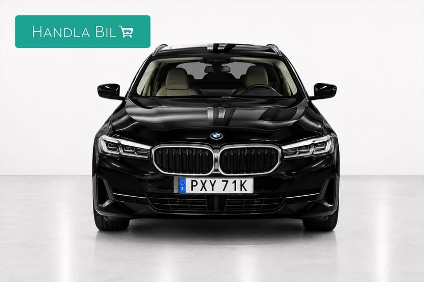 Bild 3 av BMW 530e Touring Plug-in Pano Skinn P-värm Navi Dragkrok Moms