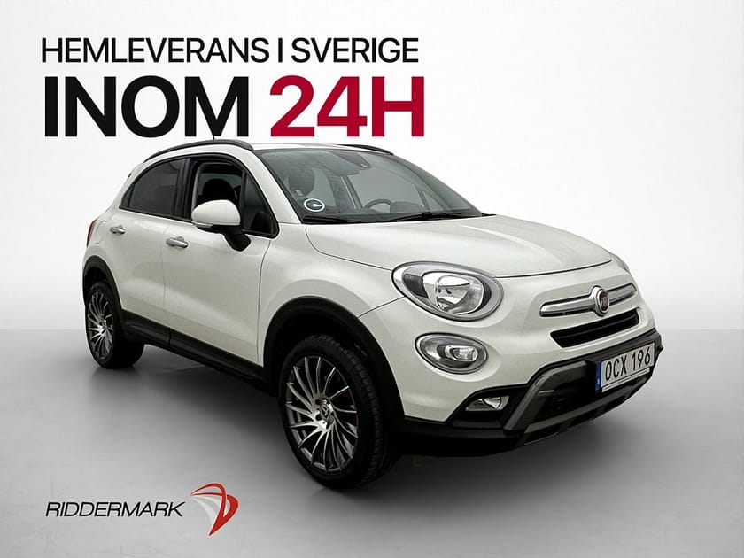 Bild 1 av Fiat 500X 4x4 170hk Kamera Halvskinn Bluetooth Döda-Vinkel
