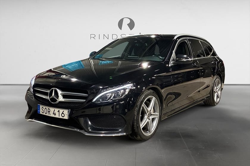 Bild 1 av Mercedes-Benz C 220 T d 170 HK AMG LINE DRAG PANO PDC B-KAMERA SKINN 18"