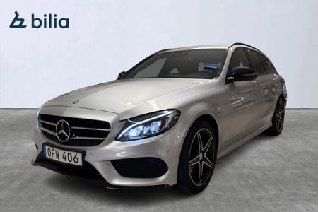 Mercedes-Benz C 220 T d 4MATIC Nyservad/AMG/Burmester/Värmare/Drag