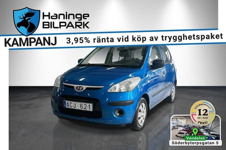 Hyundai i10 1.1 iRDE / EN ÄGARE / LÅGMILARE  /SUPERDEAL 3,95