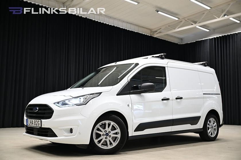 Bild 1 av Ford Transit Connect 210 LWB 100HK L2|Dubbeldörr|Inredd|LED|Leasbar|SeUtr!!
