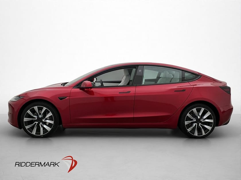 Bild 5 av Tesla Model 3 Long Range AWD Ljus interiör Pano Kamera Skinn