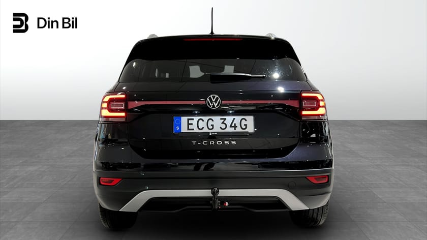 Bild 5 av Volkswagen T-Cross TSI110 DSG DesignBlack/Drag/Appconnect