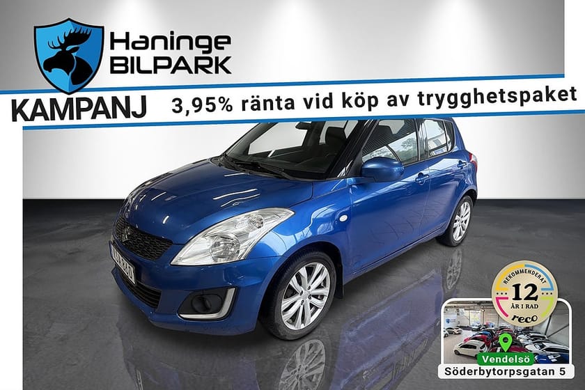 Bild 1 av Suzuki Swift 5DR 1.2 DOHC SUPERDEAL 3.95% / KAMKEDJA