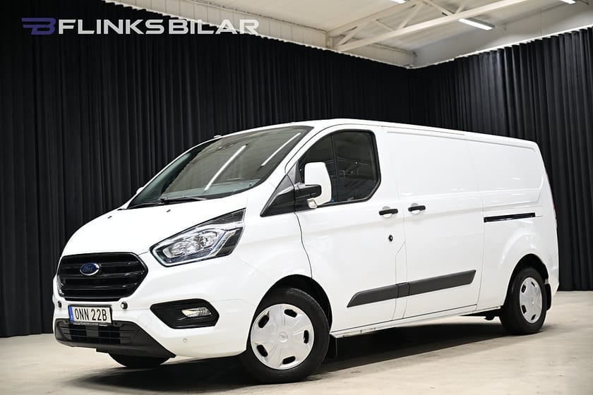 Bild 1 av Ford Transit Custom 340 130HK L2 Servicebil|Dubbeldörr|Inredd|NyKamrem