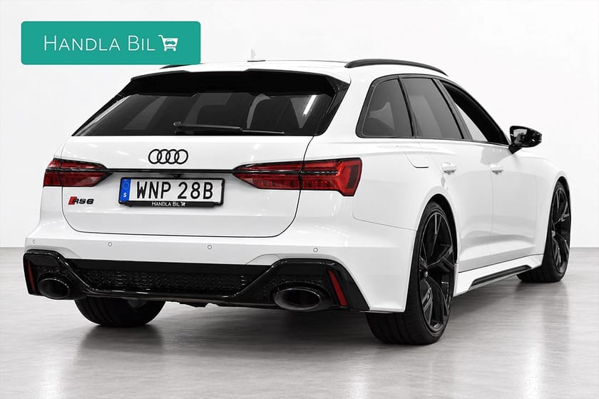 Bild 5 av Audi RS 6 Avant 4.0 V8 Quattro Alpin Optik B&O Soft-close Pano Sv-såld