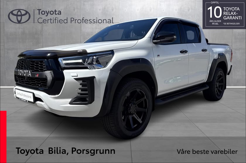 Bilde 1 av Toyota Hilux Dobbelcab 2,8 204 HK D-cab 4x4 GR Sport 204HK