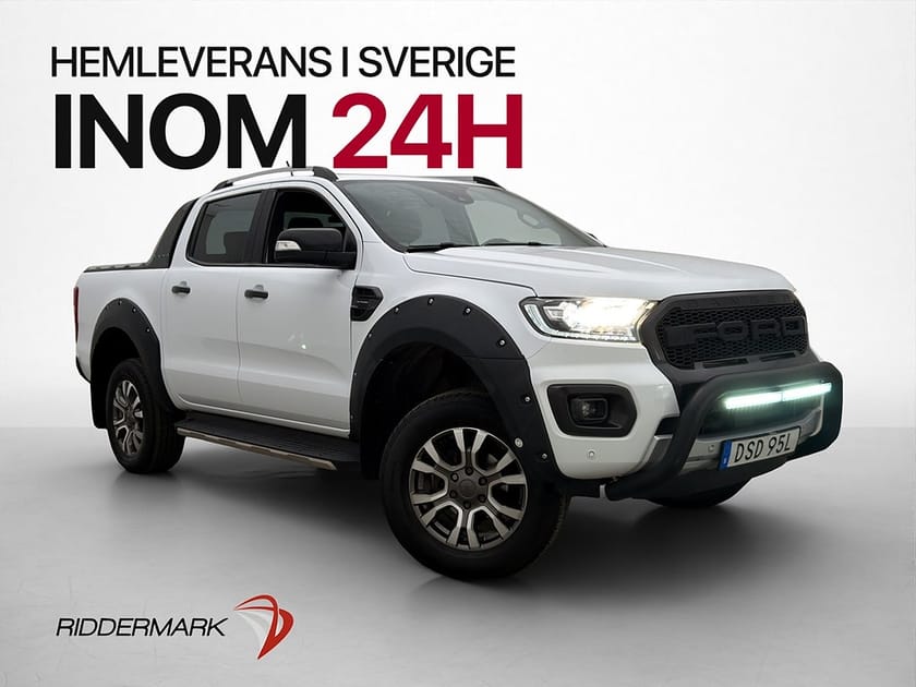Bild 1 av Ford Ranger Dubbelhytt Wildtrak 213hk 4x4 Ny-Kamrem Värm Drag Diff MOMS