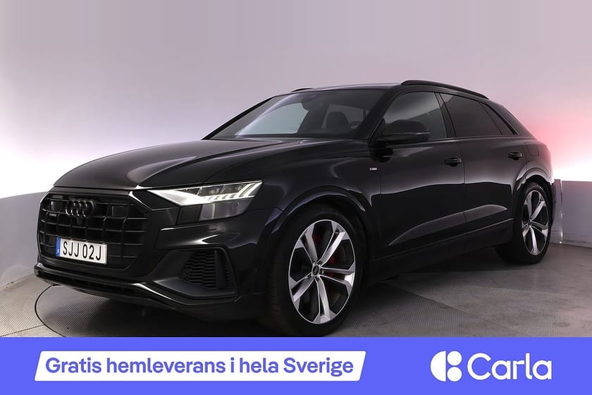 Bild 1 av Audi Q8 60 TFSI e quattro S-line Competition Pano B&O Drag