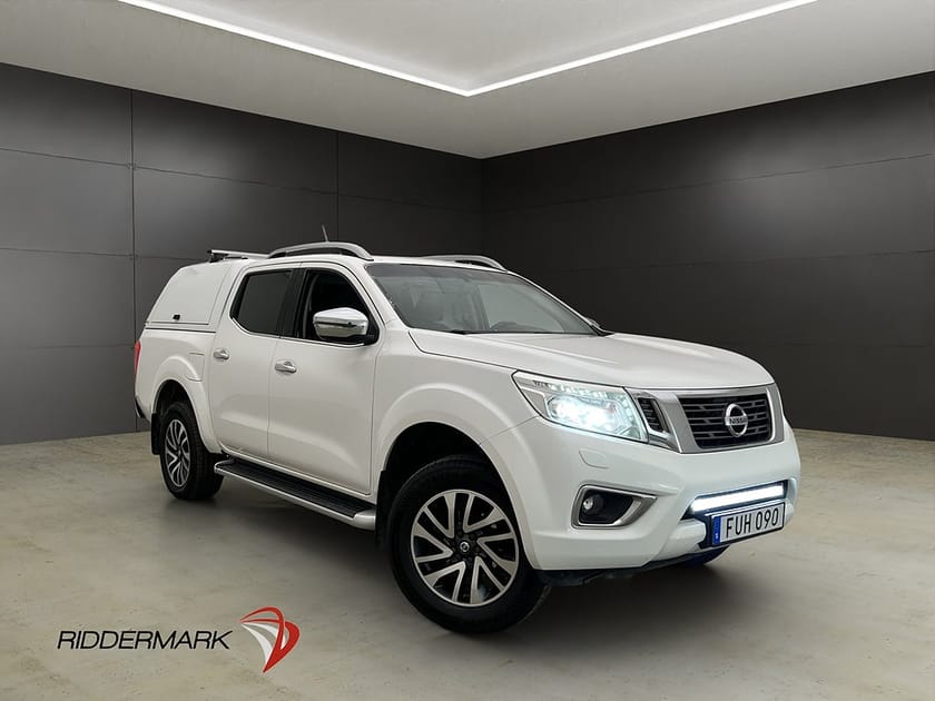 Bild 1 av Nissan Navara Dubbelhytt Tekna 4WD Värmare Drag Taklucka 360° Kåpa Moms