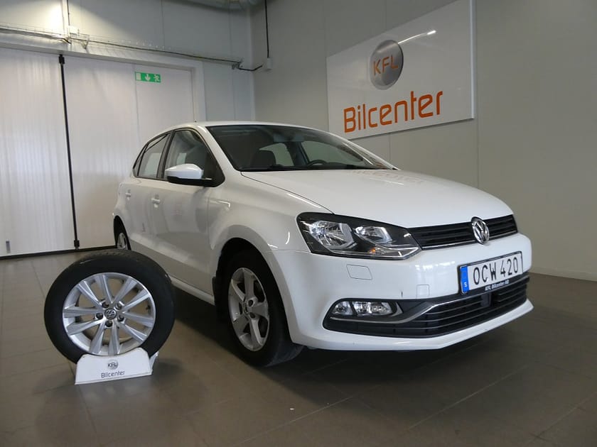 Bild 1 av Volkswagen Polo 5-dörrar 1.2 TSI *NYKAMREM* Nyservad Vinterhjul