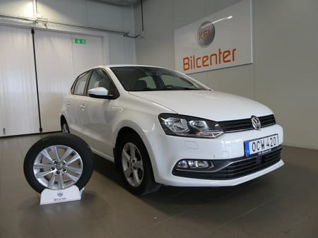 Volkswagen Polo 5-dörrar 1.2 TSI *NYKAMREM* Nyservad Vinterhjul