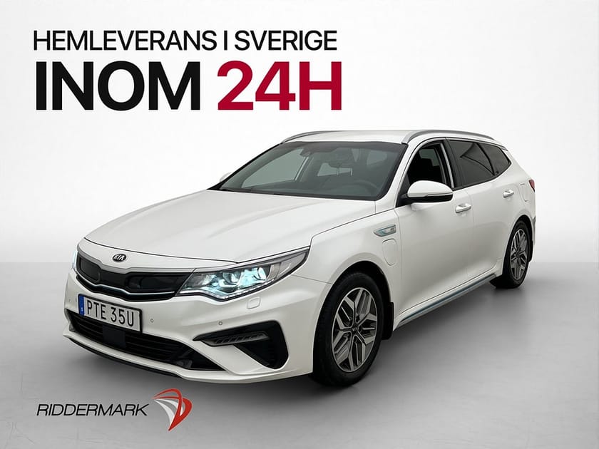 Bild 1 av Kia Optima Sport Wagon Plug-in Hybrid SW 205hk Advance Plus 2 Drag H/K Kamera Skinn