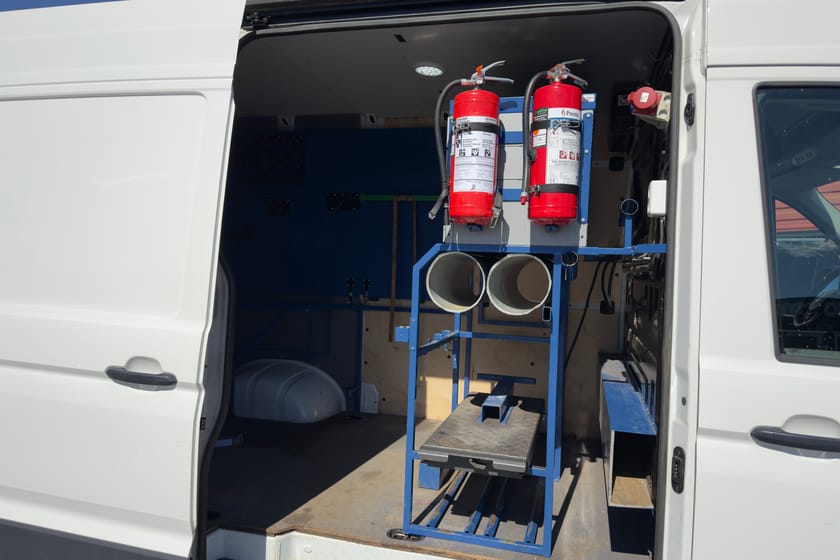 Bild 5 av Volkswagen Crafter 50 2.0 TDI RWD VERKSTADSINREDD KAMERA DRAG MOMSBIL