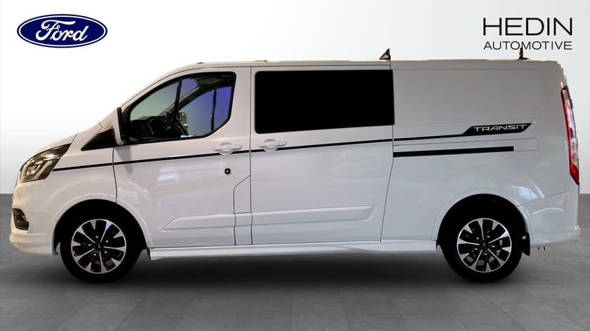 Bild 3 av Ford Transit Custom 320 Dubbelhytt L2 2.0  EcoBlue- Specialbyggd 5-sits