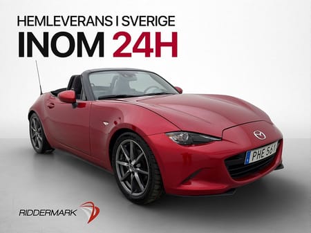 Mazda MX-5 2.0 160hk BOSE Recaro Bilstein Sportavgassystem