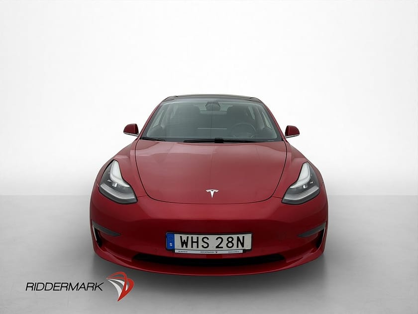 Bild 2 av Tesla Model 3 Long Range AWD Panorama Kamera Navi Svensksåld