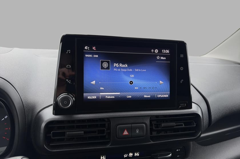 Bilde 5 av Toyota ProAce City 1,5 diesel 130HK automat L1 kort, h-feste, kamera