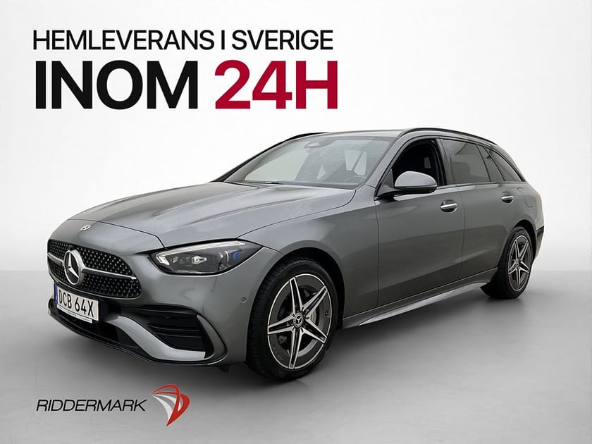 Bild 3 av Mercedes-Benz C 300 T e C300 313hk AMG 360° Värmare Elstol Drag