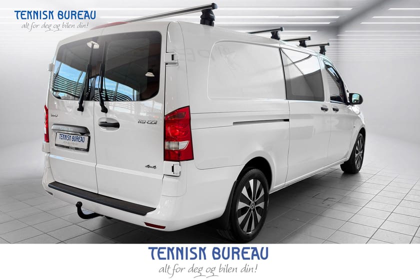 Bilde 4 av Mercedes-Benz Vito 119 CDI 4x4 3.0t 2 seter, skinnint, Lazer led grill,A3 lengde