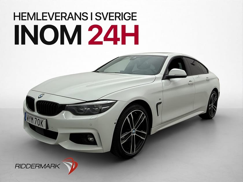 Bild 1 av BMW 420d xDrive Gran Coupé 420 M Sport Pano H/K Skinn Drag Navi
