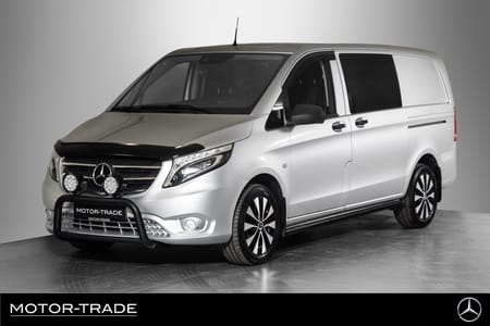 Mercedes-Benz Vito 119 BlueTEC 4MATIC 3.0t | 2xSkyvedører | Krok | Webasto | GARANTI