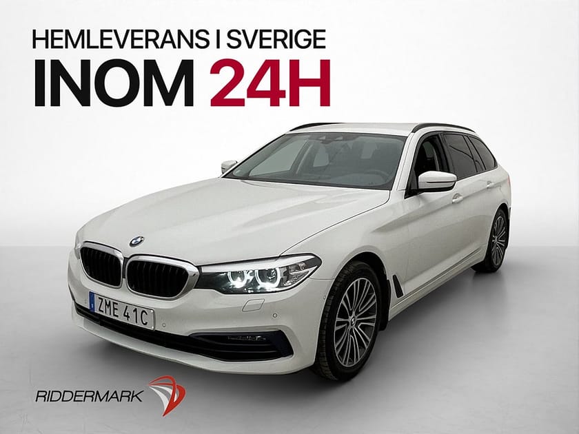 Bild 3 av BMW 520d xDrive Touring 520 Sport line Skinn Drag Kamera HiFi Värmare