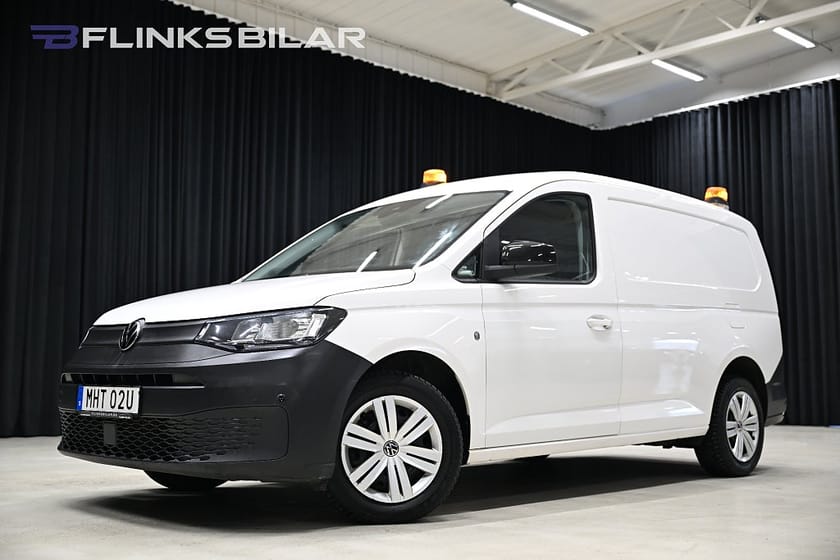 Bild 1 av Volkswagen Caddy Cargo Maxi DSG 122HK Inredd|Drag|Värmare|Backkamera|EnÄgare|Moms