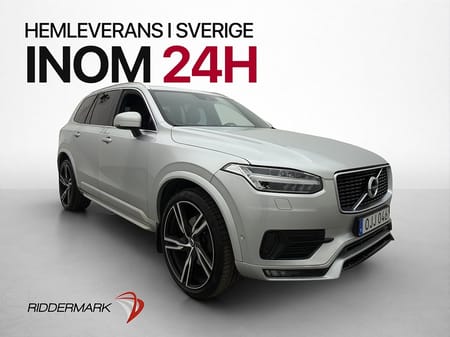 Volvo XC90 7-seater D5 AWD 235hk 7-sits R-Design B&O Pano Kamera