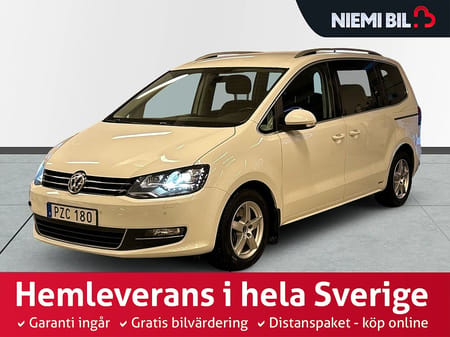 Volkswagen Sharan 7-seater 7-sits 2.0 TDI 4Motion Kamera/P-Värm/SoV-Däck/M-Värm
