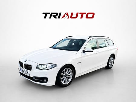 BMW 520d Touring Steptronic M-Ratt Eldragkrok Läder Svensksåld