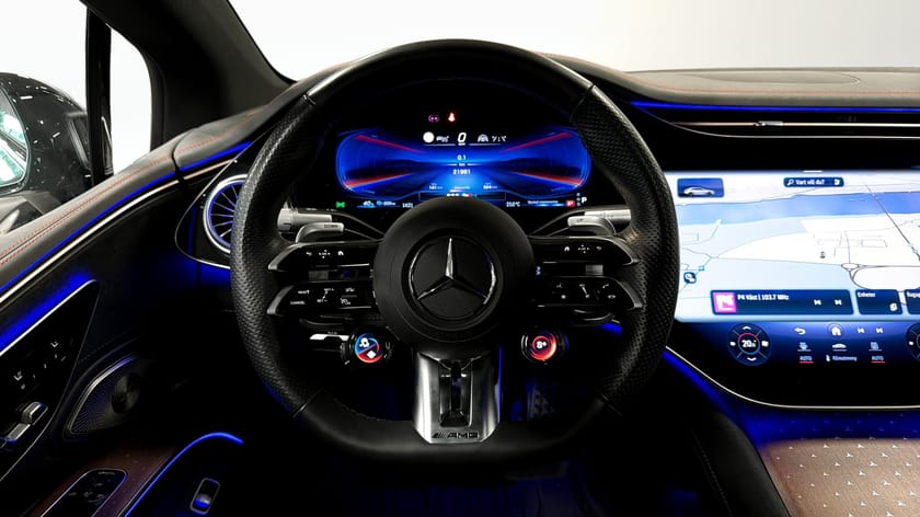 Bild 5 av Mercedes-Benz AMG EQS 53 4MATIC+ 658HK Pano Burmester Hyperscreen Drag