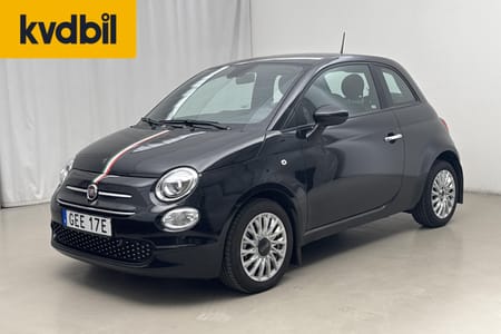 Fiat 500 Hybrid BSG (70hk) AC Farthållare Motorvärmare Lågmil