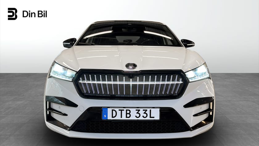 Bild 4 av Škoda Enyaq Coupé RS iV 82 kWh 299hk 4x4 / Drag / Läder / Elstol